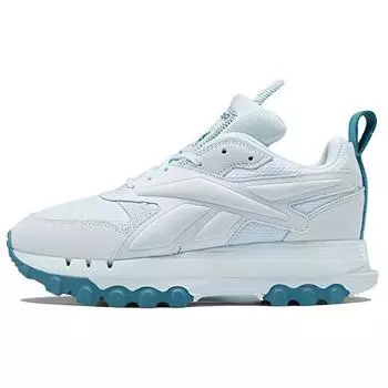 Reebok Cardi B x Classic Leather V2 Whisper Blue Женские кроссовки Seaport-Teal GW8873 37.5