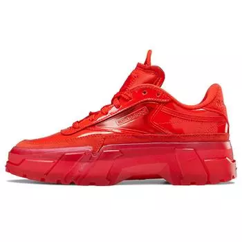 Reebok Cardi B x Club C Instinct Красные женские кроссовки FZ4932