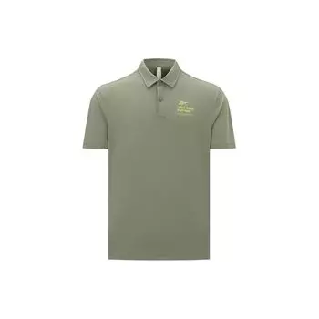 Reebok Casual Comfortable Knitted Short Sleeve Polo Shirt Men Polo Shirts Light-Army-Green 24SRM401MGL2 M