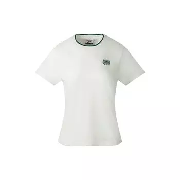 Reebok Casual Comfortable Sports Short Sleeve T-Shirt Women Tops Off-White 24FRC442WGW2 S