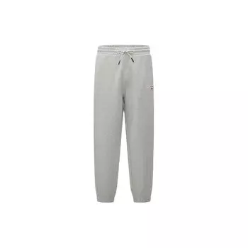 Reebok Casual Fashion Trendy Comfortable Knitted Sports Pants Unisex bottoms Light-Gray 24SRC601UGG3 XL