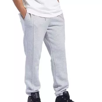 Reebok Casual Series Letter Print Versatile Classic Skin-Friendly Pants Men Pants Gray HC0059 M