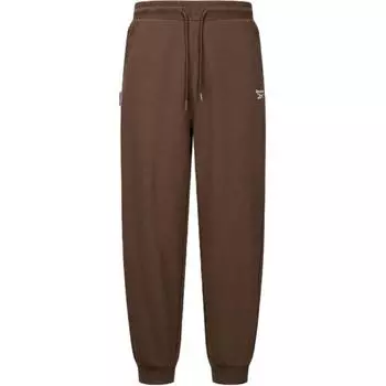 Reebok Casual Versatile Comfortable Knitted Sports Pants Unisex bottoms Brown 24FRM604WGBR S