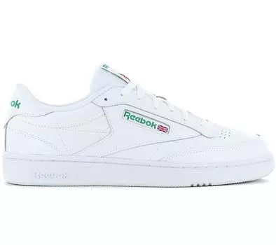 Reebok Classic Club C 85 Leather - Мужские кроссовки белые 100000155 ОРИГИНАЛ EU 45 UK 10.5 белый
