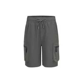 Reebok Classic Fashion Sports Casual Retro Loose Trendy Cargo Shorts Men shorts Dark-Gray 23RCS615MGH1 M