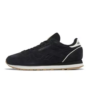 Reebok Classic Leather 1983 Vintage Darts — черные кроссовки унисекс Core-Black Glen-Green Gum GY9886 36.5