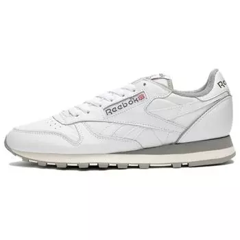 Reebok Classic Leather 2023 Vintage 40th Anniversary — белые кроссовки унисекс Cloud-White Chalk Mgh-Solid-Grey GY9877 43