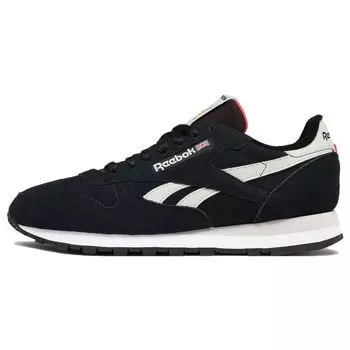 Reebok Classic Leather Black Steely Fog Unisex Sneakers Core-Black Cherry 100032774 36