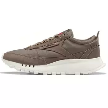 Reebok Classic Leather Legacy Grow Trek Серые кроссовки унисекс Chalk S24180 38.5