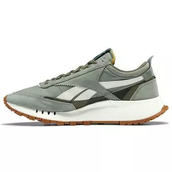 Reebok Classic Leather Legacy Harmony Green Кроссовки унисекс Chalk Lee-3 FY7560 36