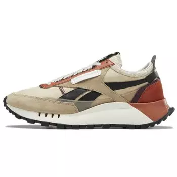 Кроссовки Reebok Classic Leather Legacy Stucco Baked Earth Unisex коричневые современные-бежевые GW6380 36.5