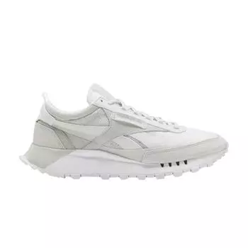 Reebok Classic Leather Legacy White Skull Grey Мужские кроссовки True-Grey FY7379