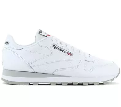 Reebok Classic Leather - Мужские кроссовки Кожаные белые 100008789 ОРИГИНАЛ