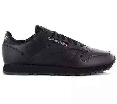 Reebok Classic Leather - Мужские кроссовки Leather Black 2267 ORIGINAL EU 41 UK 7.5 чёрный