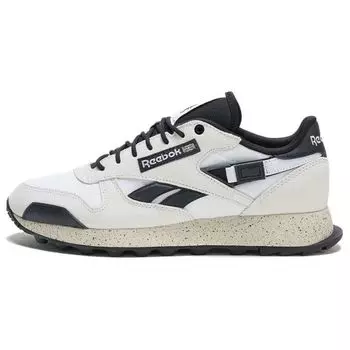 Reebok Classic Leather Winterized — Белые чисто-серые кроссовки унисекс Обувь — Белый Core — Черный 100074286 40