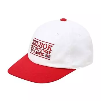 Reebok Classic Letter Ball Cap Red F