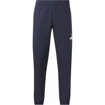 Reebok Classic Retro Logo Casual Straight Leg Sports Pants Unisex pants Navy-Blue 24SRM617U-GN1 S