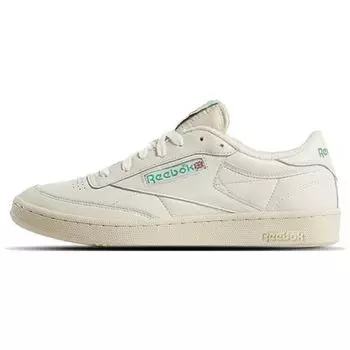 Reebok Club C 1985 TV Chalk Glen Green Кроссовки унисекс White Paper-White DV6434 41