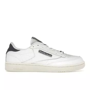 Reebok Club C 85 Белые кроссовки унисекс East Coast Blue - Белый мел 100074163 43