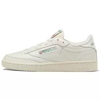 Reebok Club C 85 Chalk Glen Green Женские кроссовки Белый алебастр GX3686 36