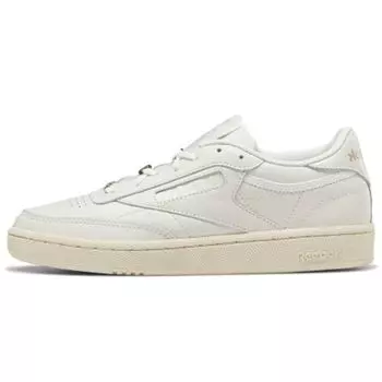 Reebok Club C 85 Chalk Женские кроссовки White Paper-White Pure-Grey-3 EF7885