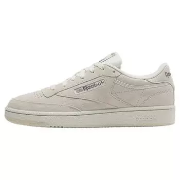 Reebok Club C 85 Удобные простые нескользящие прочные низкие кроссовки унисекс серые 100074168 43