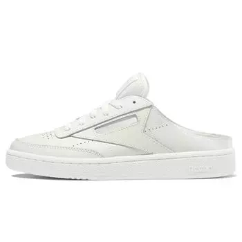 Reebok Club C 85 Mule Chalk Luminous Lilac Женские кроссовки кремово-синие GX2499 36