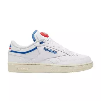 Reebok Club C 85 Pump Vector Синие кроссовки унисекс Белая обувь-белый классический-белый GW4793 42