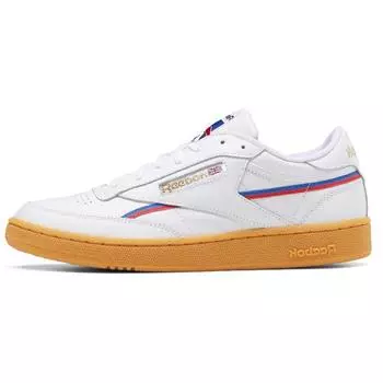 Reebok Club C 85 Radiant Red Blue Мужские кроссовки White Blue-Blast EG6425