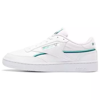 Reebok Club C 85 Vegan White Hint Mint Unisex Кроссовки Footwear-White Midnight-Pine GX7562 43