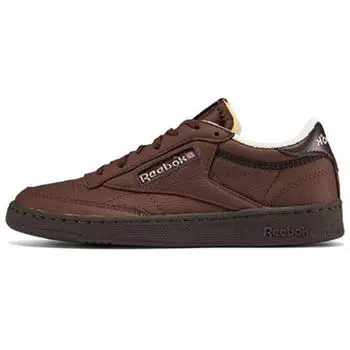Reebok Club C 85 Vintage Brush Brown Кроссовки унисекс Темно-коричневые меловые FZ6004 42