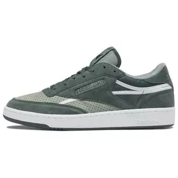 Reebok Club C 85 Vintage Chalk Green Кроссовки унисекс Harmony-Green Footwear-White GV7045 36