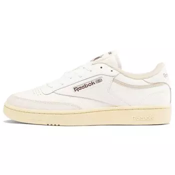 Reebok Club C 85 Vintage Chalk Unisex Sneakers Cream Weathered-White 100201119 42