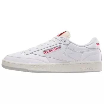 Reebok Club C 85 Vintage White Vector Red Unisex Sneakers Chalk 100201172 35