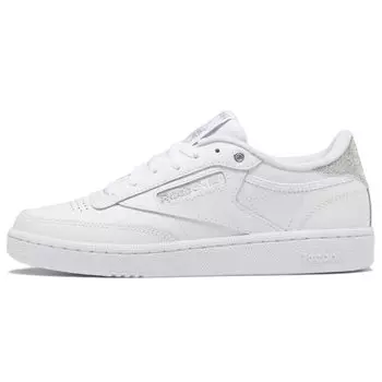 Reebok Club C 85 White Silver Metallic Женские кроссовки Footwear-White GY9728 36