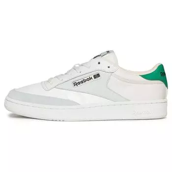 Reebok Club C белые яблочно-зеленые кроссовки унисекс RMIA011C99FAB001-0359 36