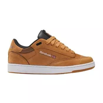 Reebok Club C Bulc Court Коричневые кроссовки унисекс Collegiate-коричнево-белые 100032968 41