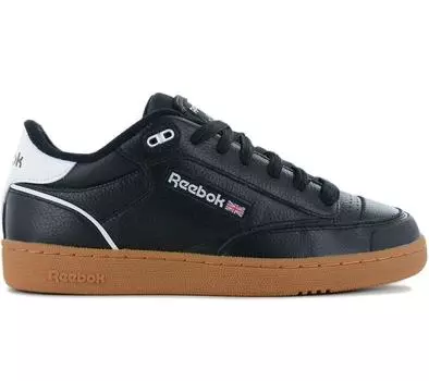 Reebok Club C Bulc Leather - Мужские кроссовки Кожаные черные 100033925 ОРИГИНАЛ EU 42 UK 8 чёрный