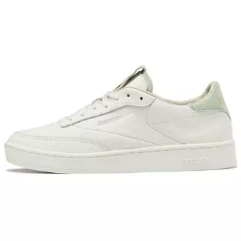 Reebok Club C Clean Chalk Light Sage Женские кроссовки Кремовые GX3693 38