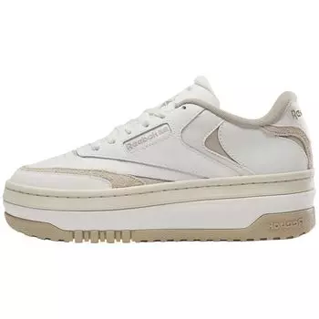 Reebok Club C Extra Chalk Mushroom женские кроссовки кремовые 100201420 35