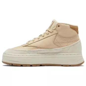 Reebok Club C Geo Mid Weathered Beige Женские кроссовки Кремово-бежевый алебастр GZ2159 35.5