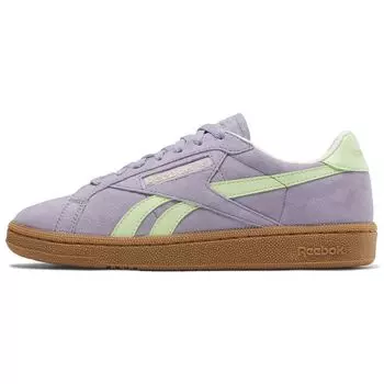 Reebok Club C Grounds UK Dusk Purple Astro Lime Women Sneakers Gum 100207963 35