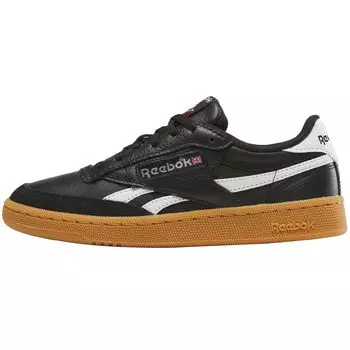 Reebok Club C Revenge Винтаж Черный Гам Мужские Кроссовки Белый 100202317 39