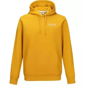 Reebok Comfortable Long Sleeve Pullover Sweatshirt Unisex tops Ginger-Yellow 4FRM309UGY4 S