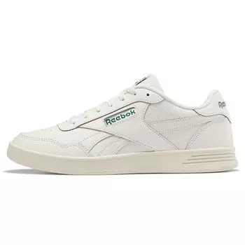 Reebok Court Advance Мел Темно-зеленый Унисекс Кроссовки Кремовый Ярко-красный 100010620 36