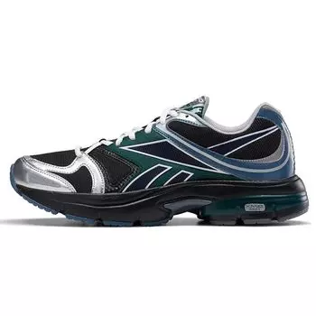 Reebok CRITIC x Premier Road Plus 6 Черные светоотражающие кроссовки унисекс Core-Black Brave-Blue Forest-Green H03123 43