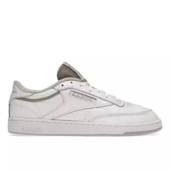 Reebok Eames Office x Club C 85 Monotone Pack — белые кроссовки унисекс, обувь — белый холодный-серый-2 GY1066 42