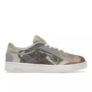 Reebok Eames Office x Club C 85 Compo Кроссовки унисекс Разноцветная обувь-Белый Холодно-Серый-2 GY1068 36