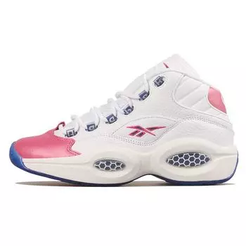 Reebok Eric Emanuel x Question Mid Pink Toe Мужские кроссовки White Team-Dark-Royal FX7441