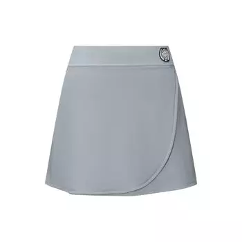Reebok Fashionable Versatile Retro Trendy Stretchy Casual Skirt Women skirts Light-Gray 24FRC636WGG5 S